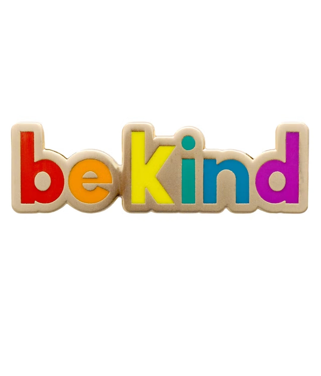 Be Kind Enamel Pin for Kids Colorful and Cute Designs
