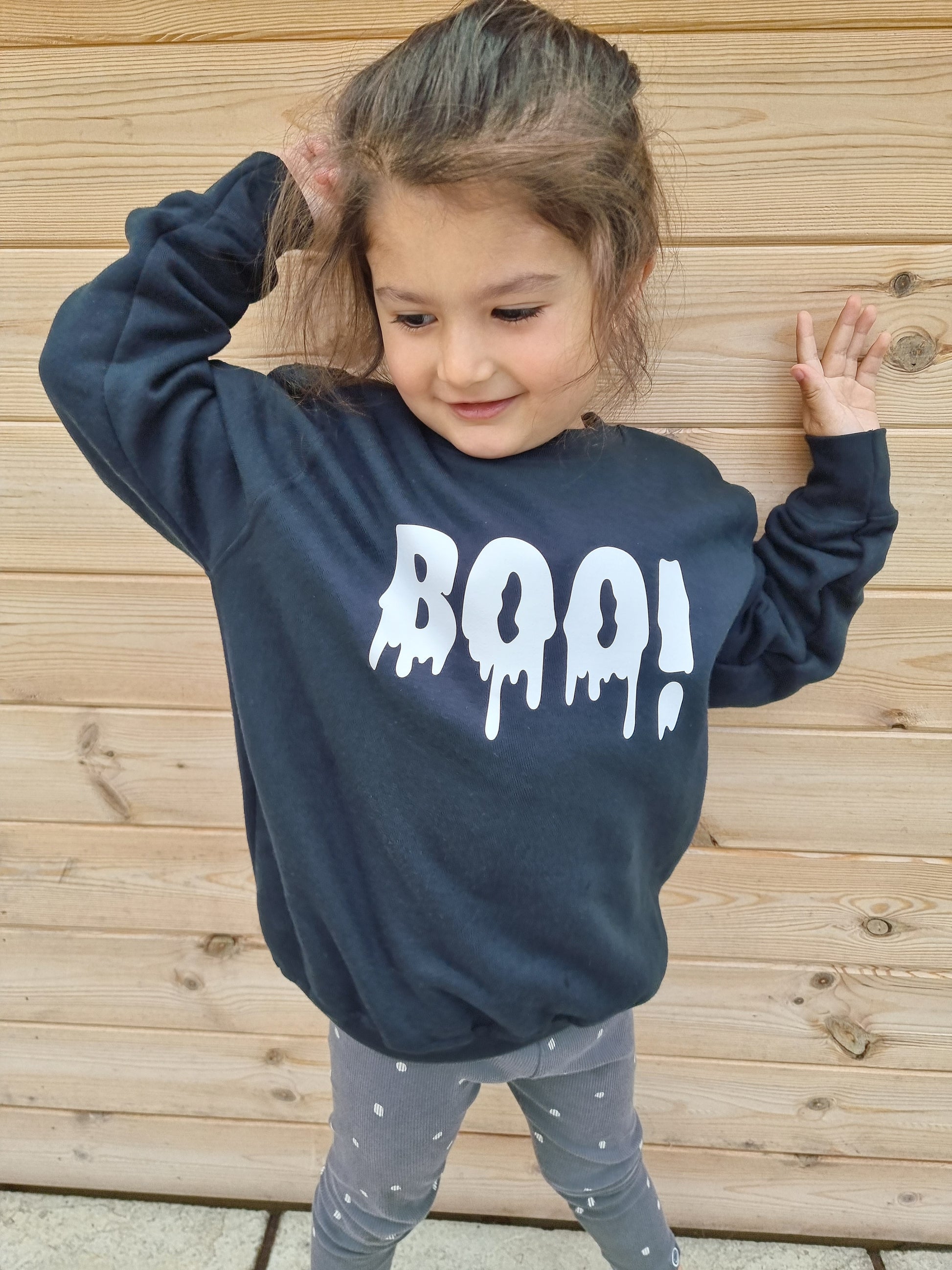 Boo! Halloween Jumper - Unisex Kids' Halloween Dress