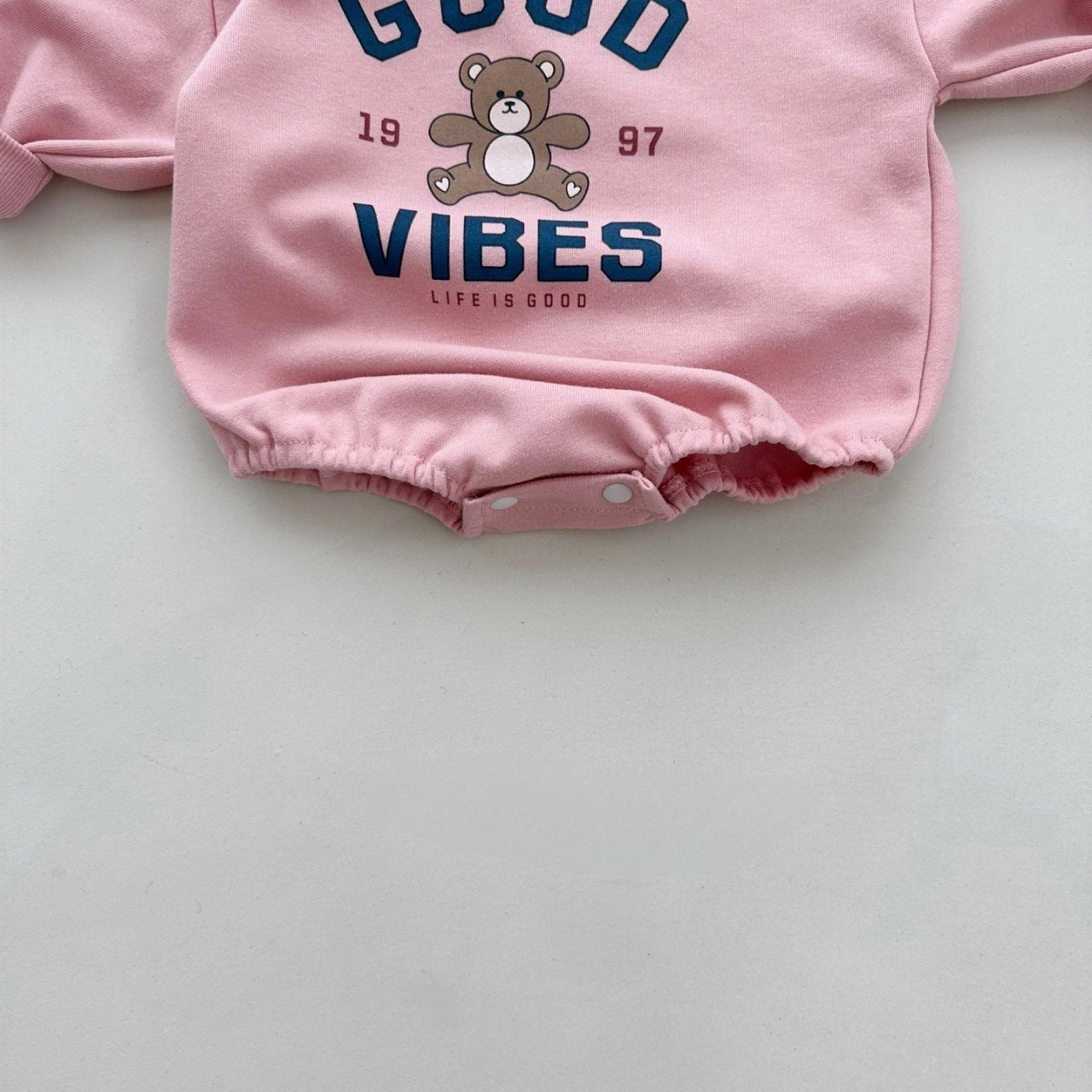 GOOD VIBES - SLOGAN ROMPER