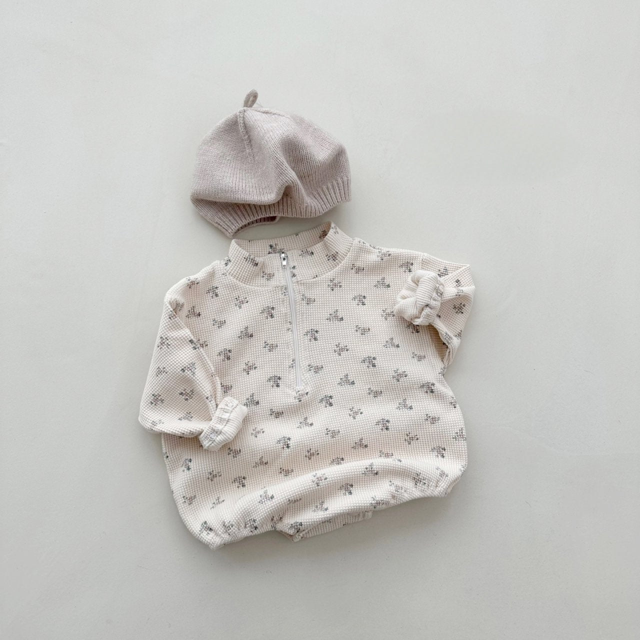 Adorable Bambi Romper for Infants | Shop High-Neck Cotton Rompers