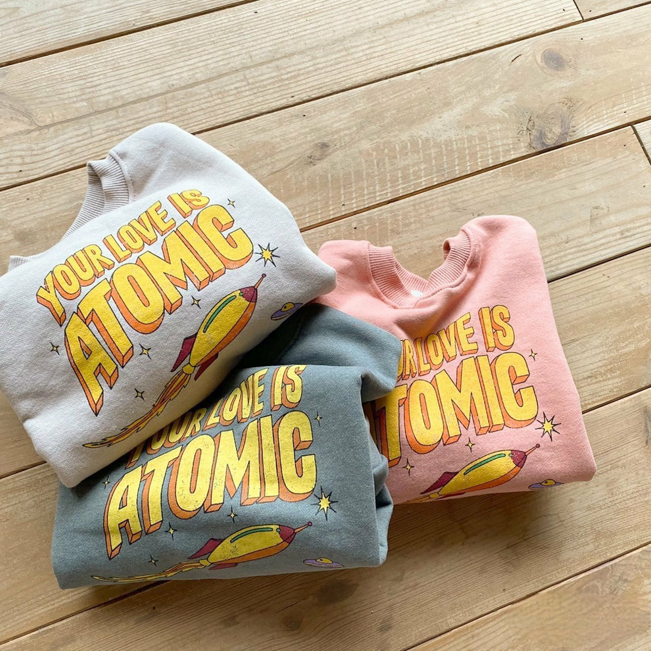 YOUR LOVE IS ATOMIC JUMPER
