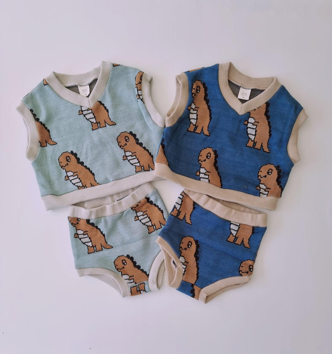Baby Dinosaur Dress Set