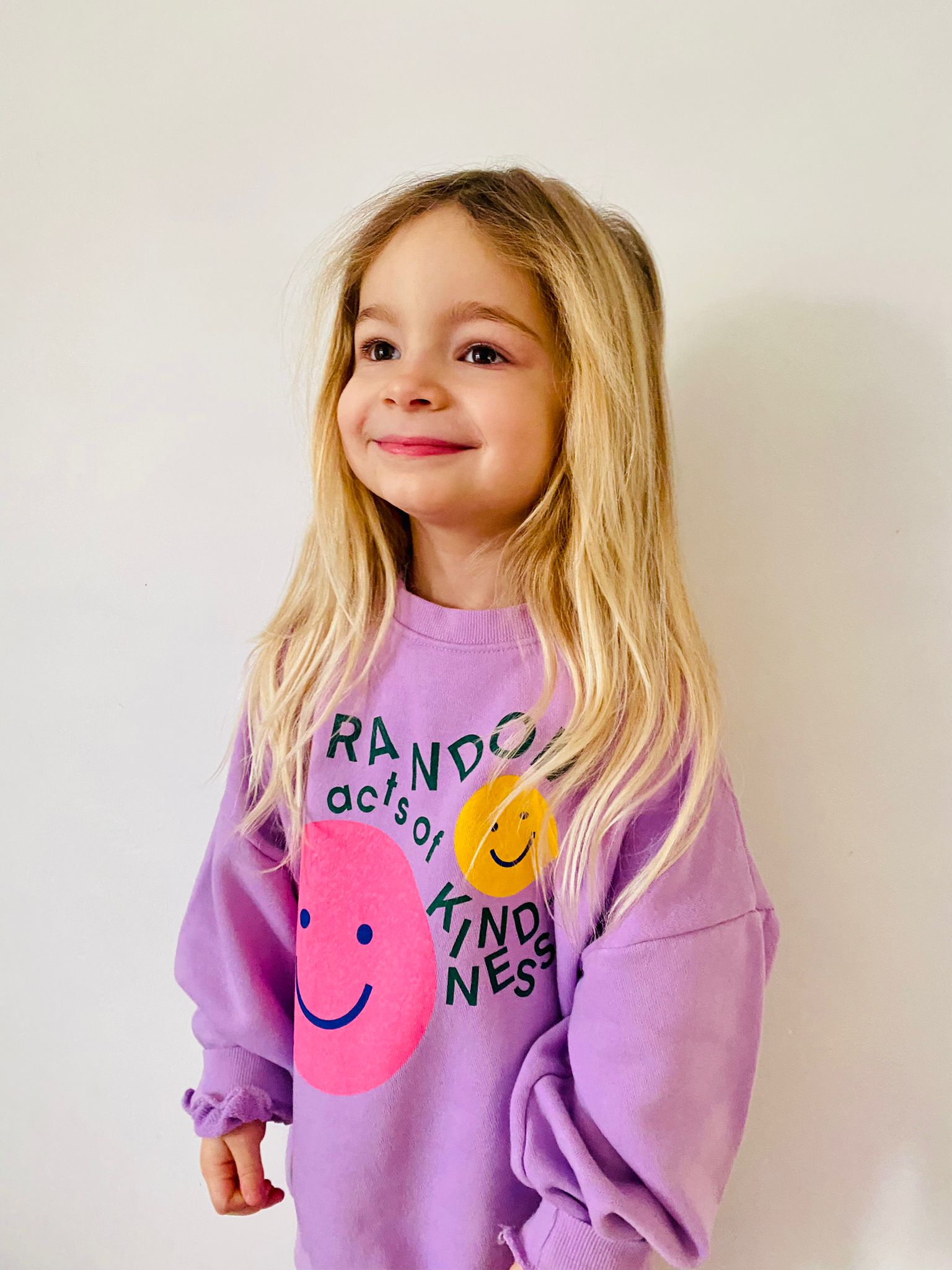 Be Kind Unisex Jumper - Colorful, Oversized, 100% Cotton