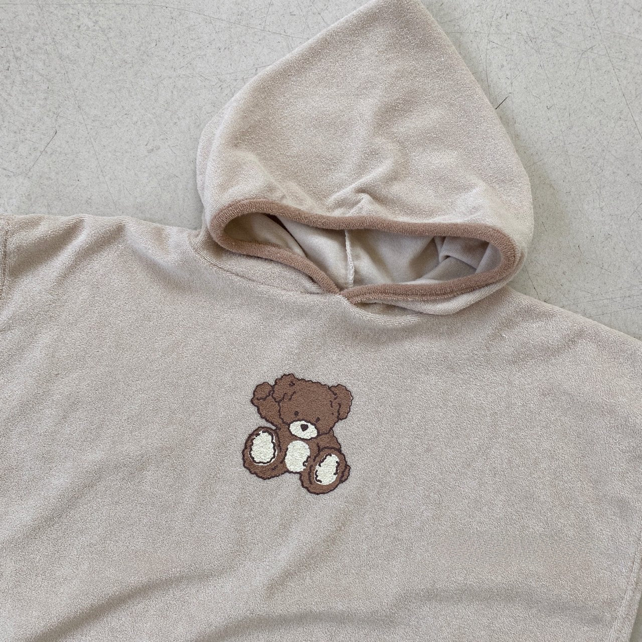 Adorable Baby Hooded Towel (One Size) - Rainbow and Bear Designs