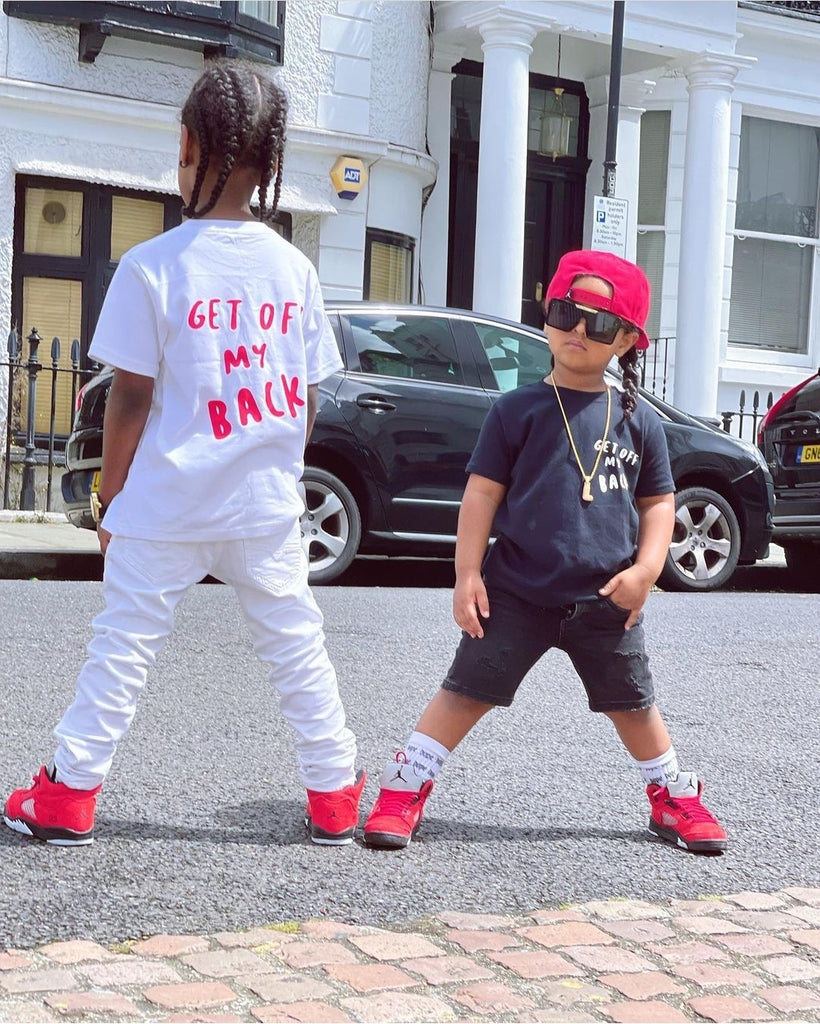 Get Off My Back Slogan Tee for Kids - Trendy & Cool Styles – Curious Child
