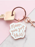enamel keyring