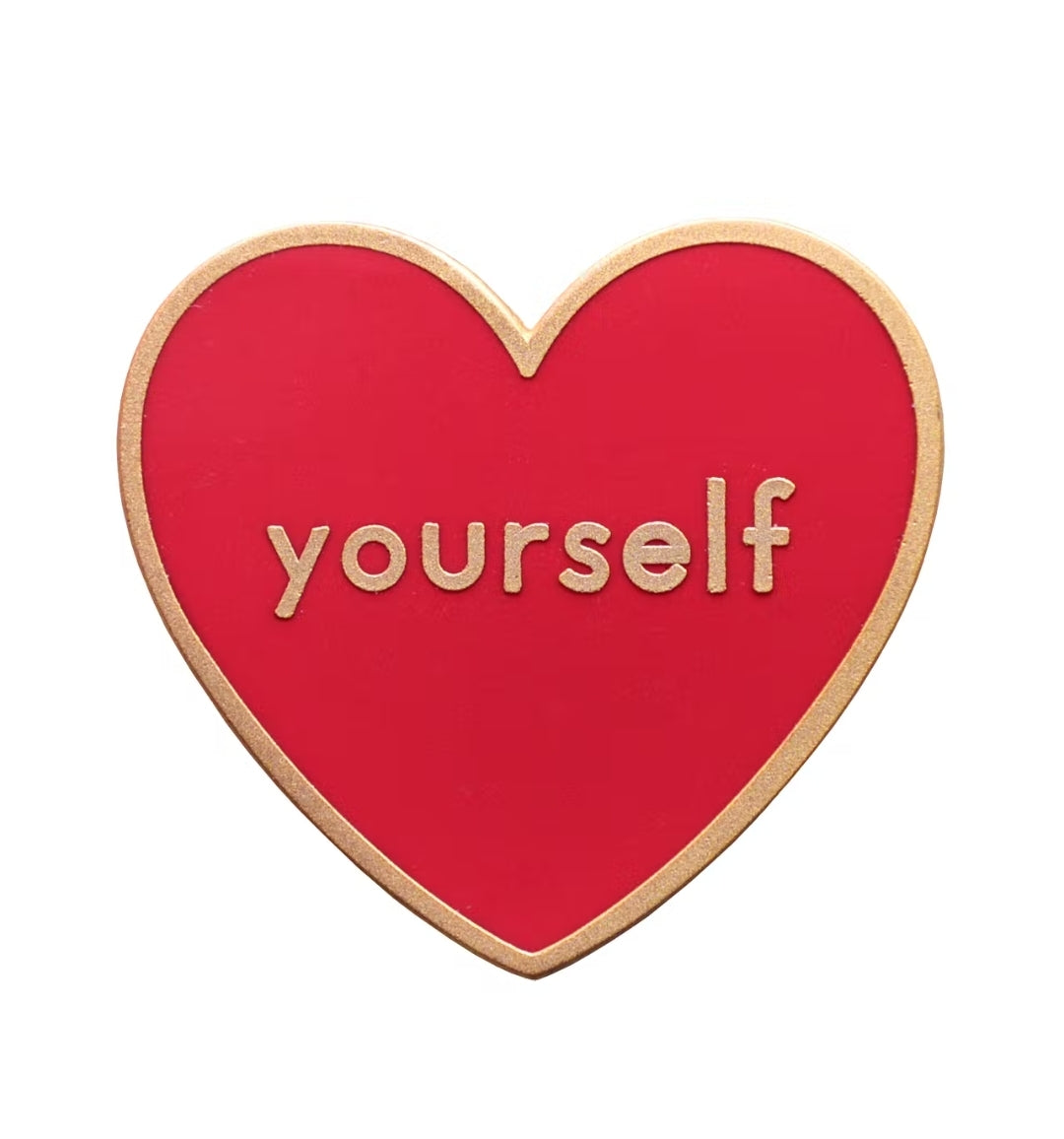  Love Yourself Enamel Pin - Heartwarming Kids Accessories