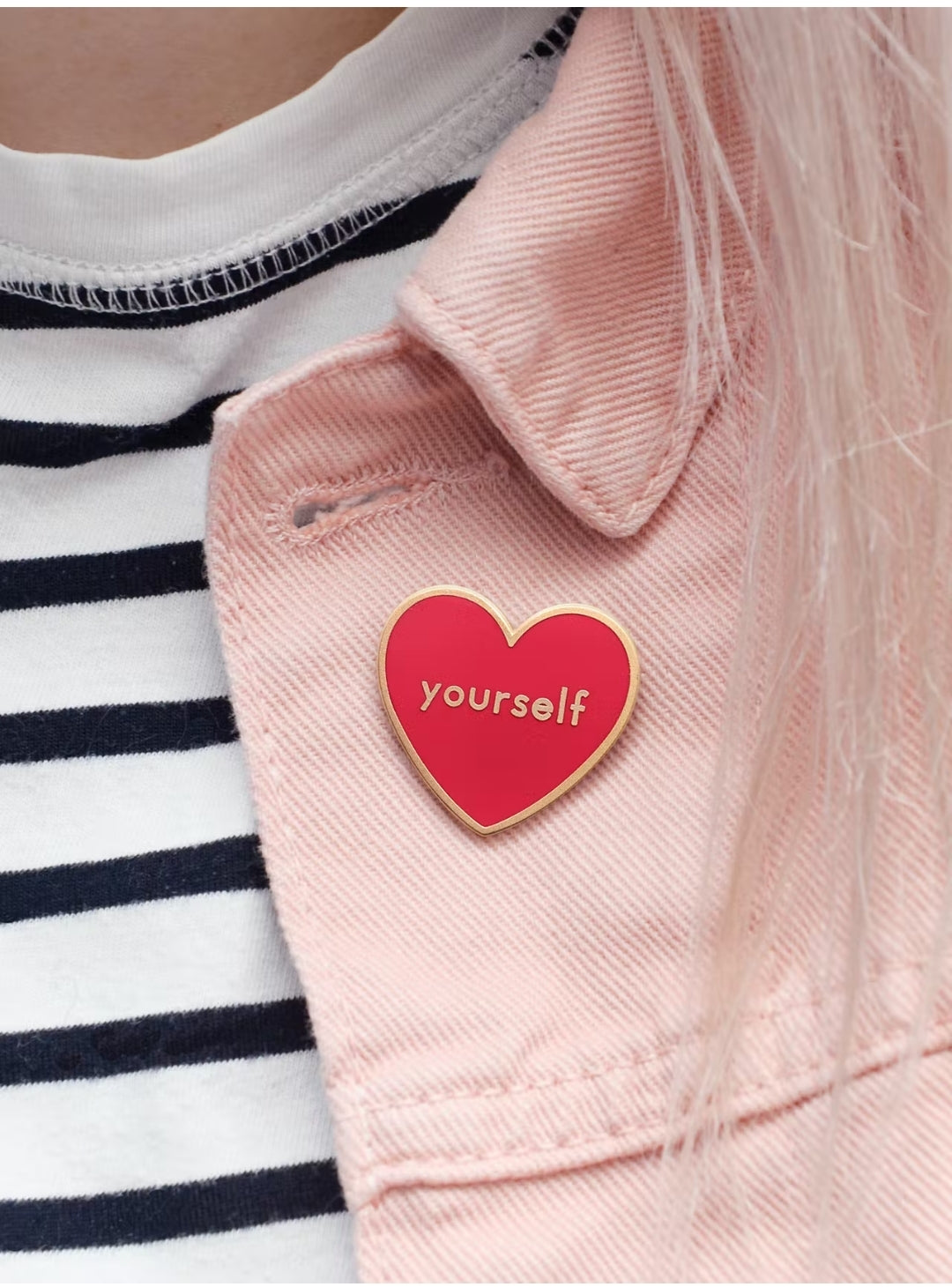 Love Yourself - Enamel Pin