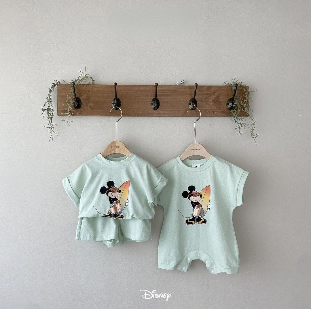 Disney Mickey & Minnie Romper - Curious Child Kids Clothing